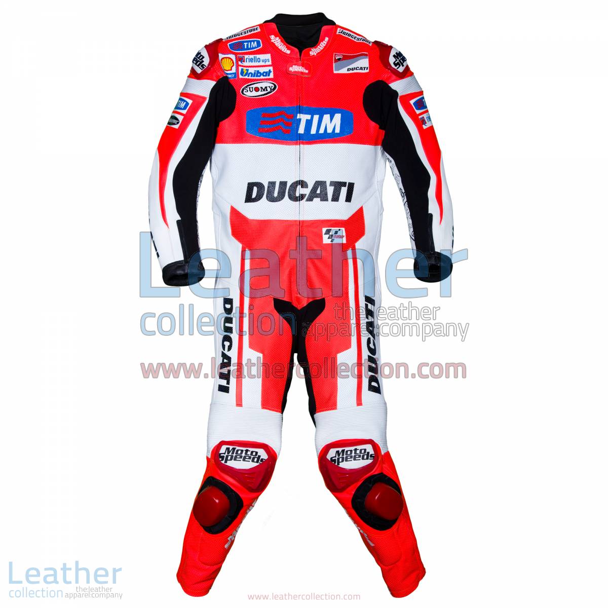 Andrea Dovizioso Ducati MotoGP 2015 Leathers