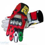 Andrea Iannone Motorbike Leather Racing Gloves | leather racing gloves