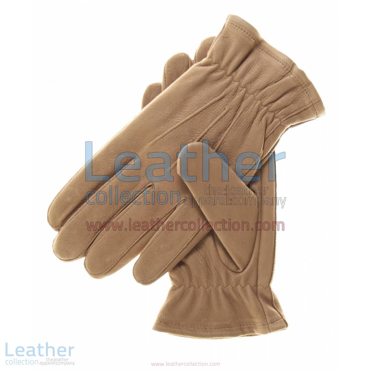 Beige Winter Thinsulate Lined Gloves