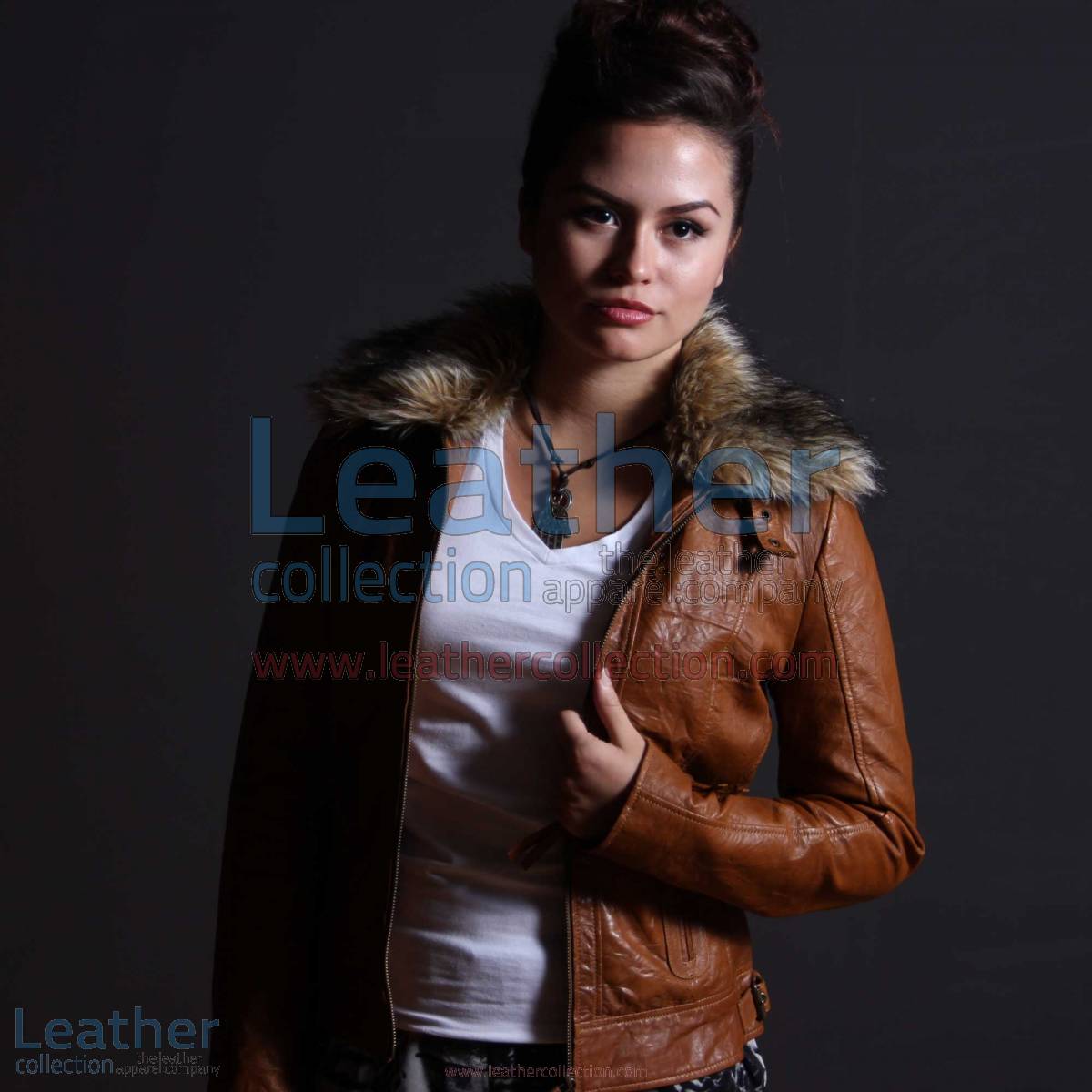 Billy Leather Jacket Women