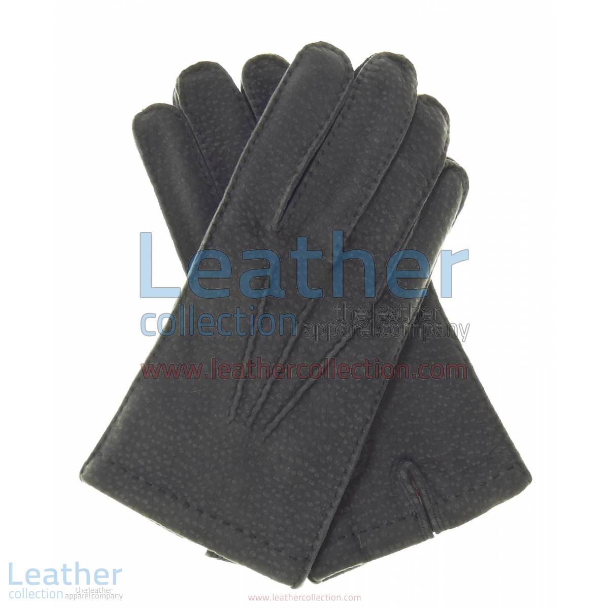 Black Dress Leather Gloves