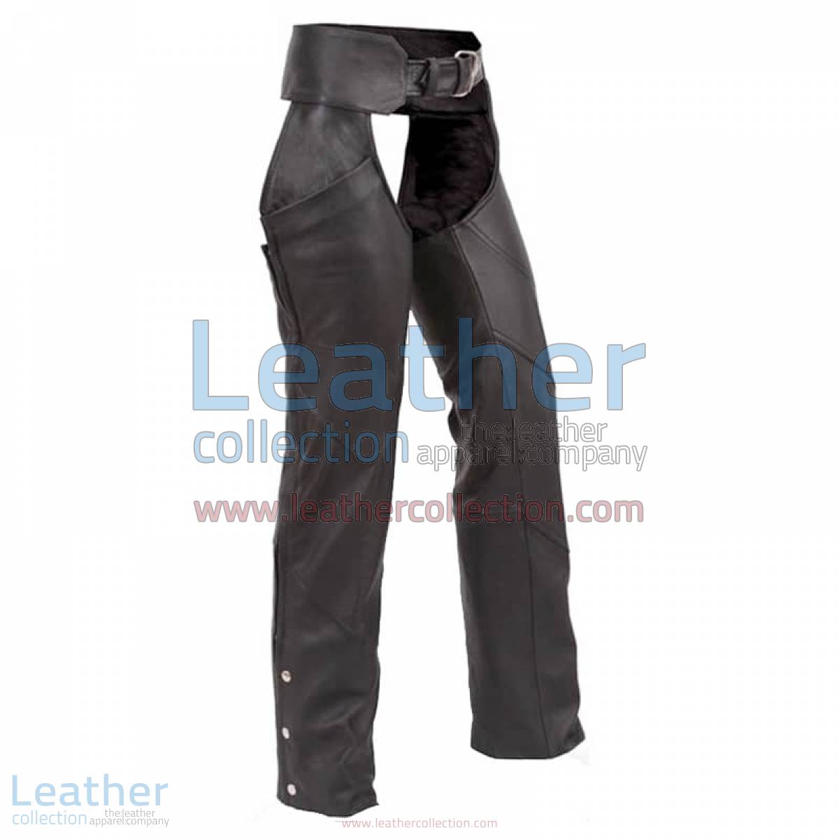Black Leather Chaps