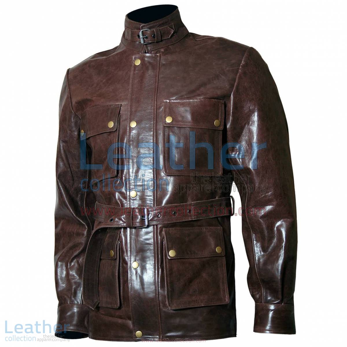 Brad Pitt Curious Case of Benjamin Button Leather Jacket