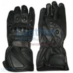 Bravo Black Leather Riding Gloves | leather riding gloves