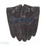 Brown Leather Fashion Driving Gloves | fashion driving gloves