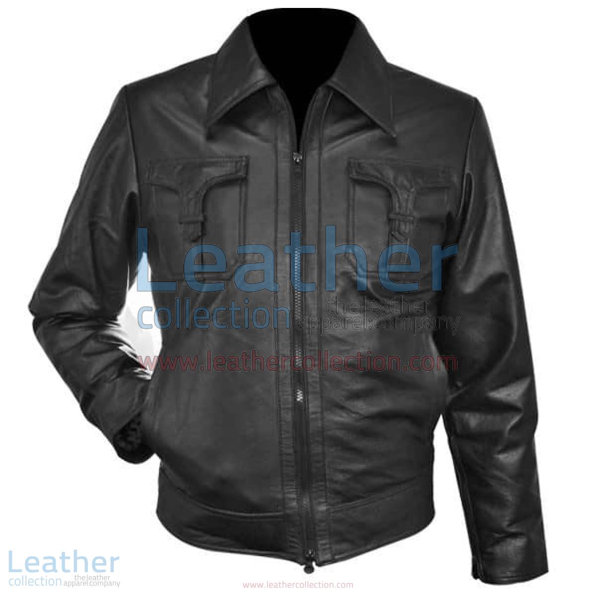 Classic Style Leather Jacket