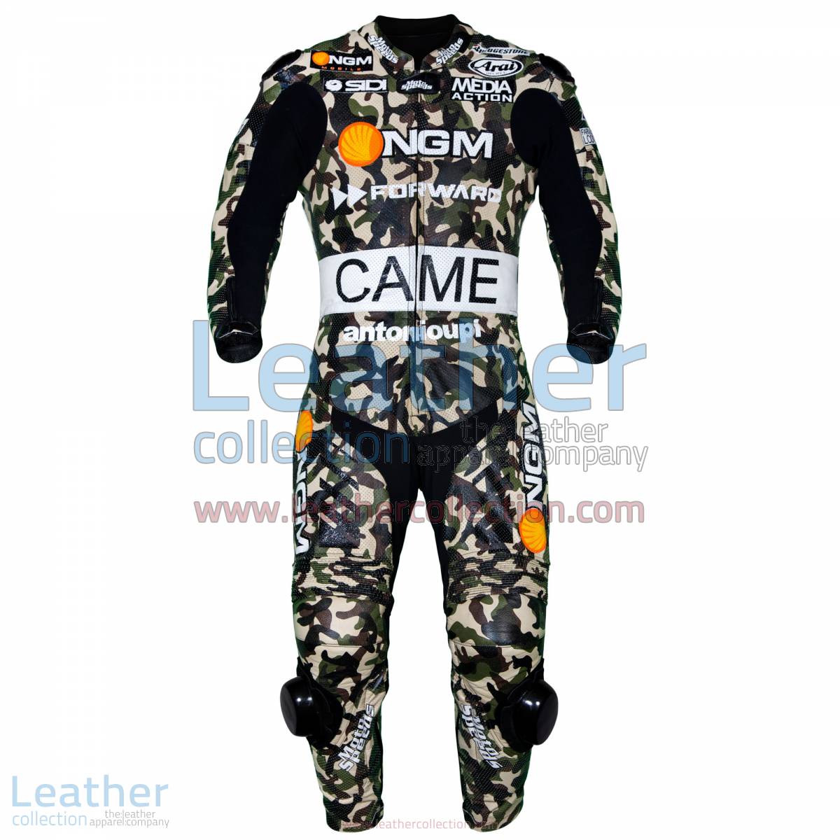 Colin Edwards Camo MotoGP 2014 Race Suit