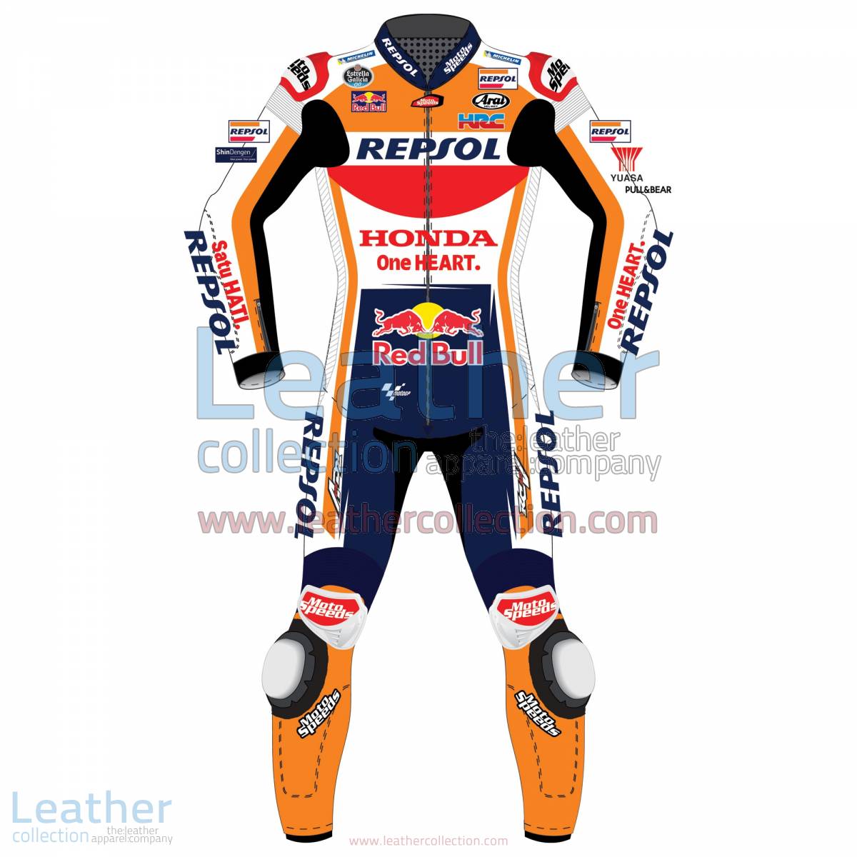 Dani Pedrosa Honda Repsol MotoGP 2018 Leather Suit