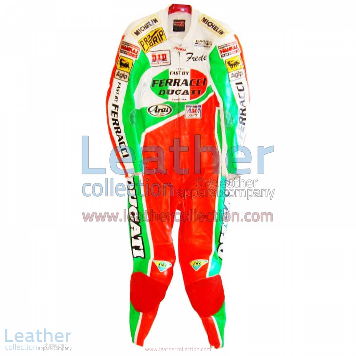 Freddie Spencer Ducati Corse AMA leathers