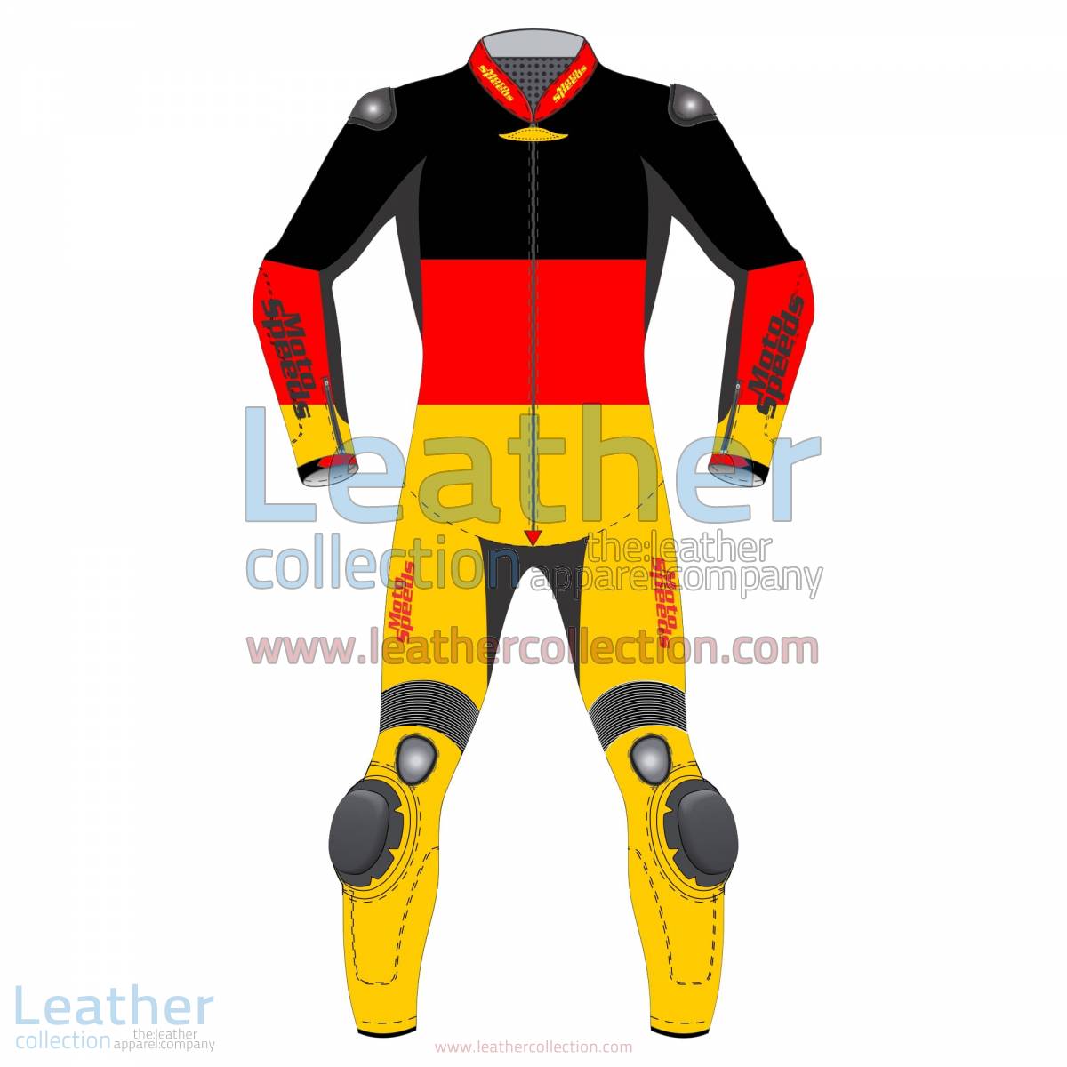 German Flag Motorcycle Racing Suit