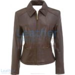 Gorgeous Leather Jacket for Ladies | ladies fashion