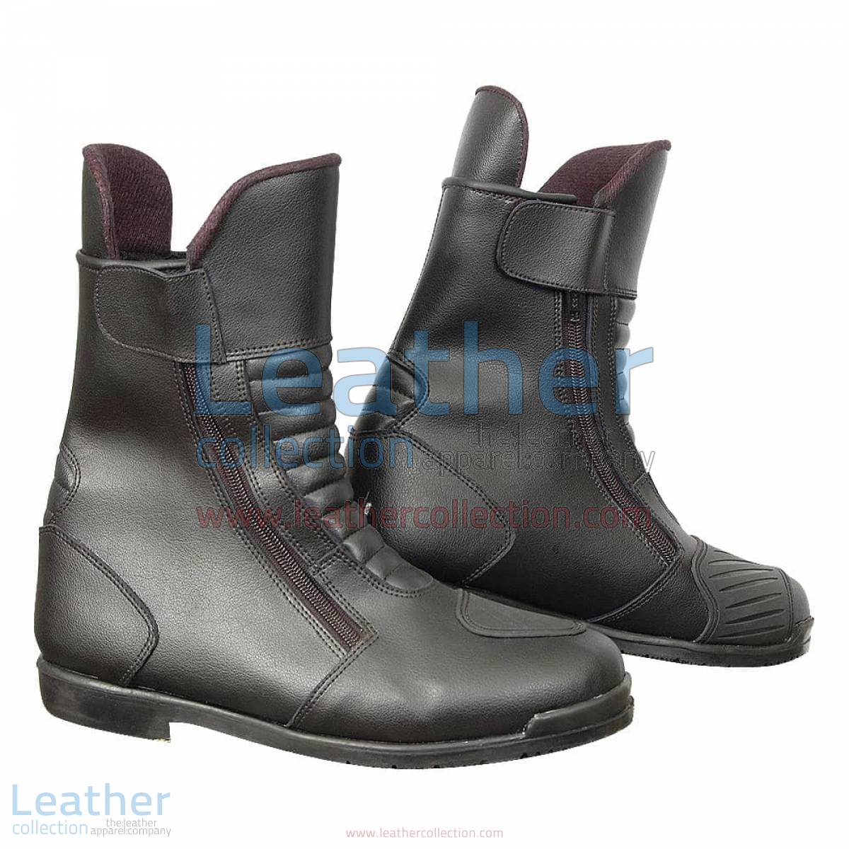 Heritage Black Motorcycle Boots