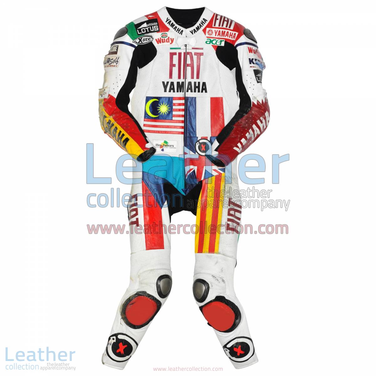 Jorge Lorenzo Yamaha MotoGP 2008 Leathers