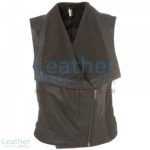 Ladies Fashion Leather Vest | fashion vest