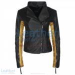 Black & Gold Sovereign JacketBlack & Gold Sovereign Jacket | gold leather jacket
