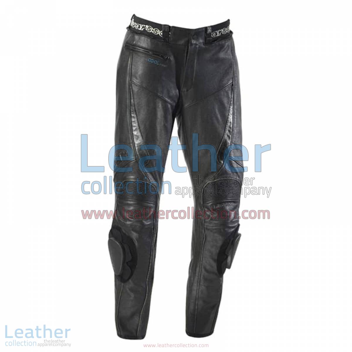 Leather Cool Motorcycle Pants