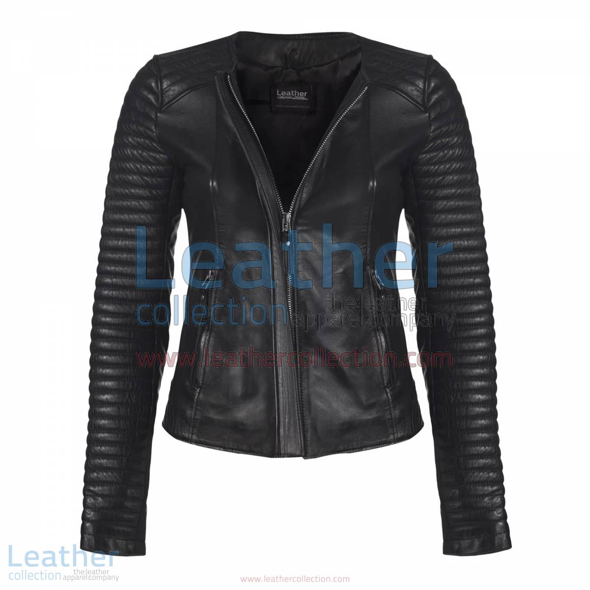 Ladies Legacy Leather Jacket Black