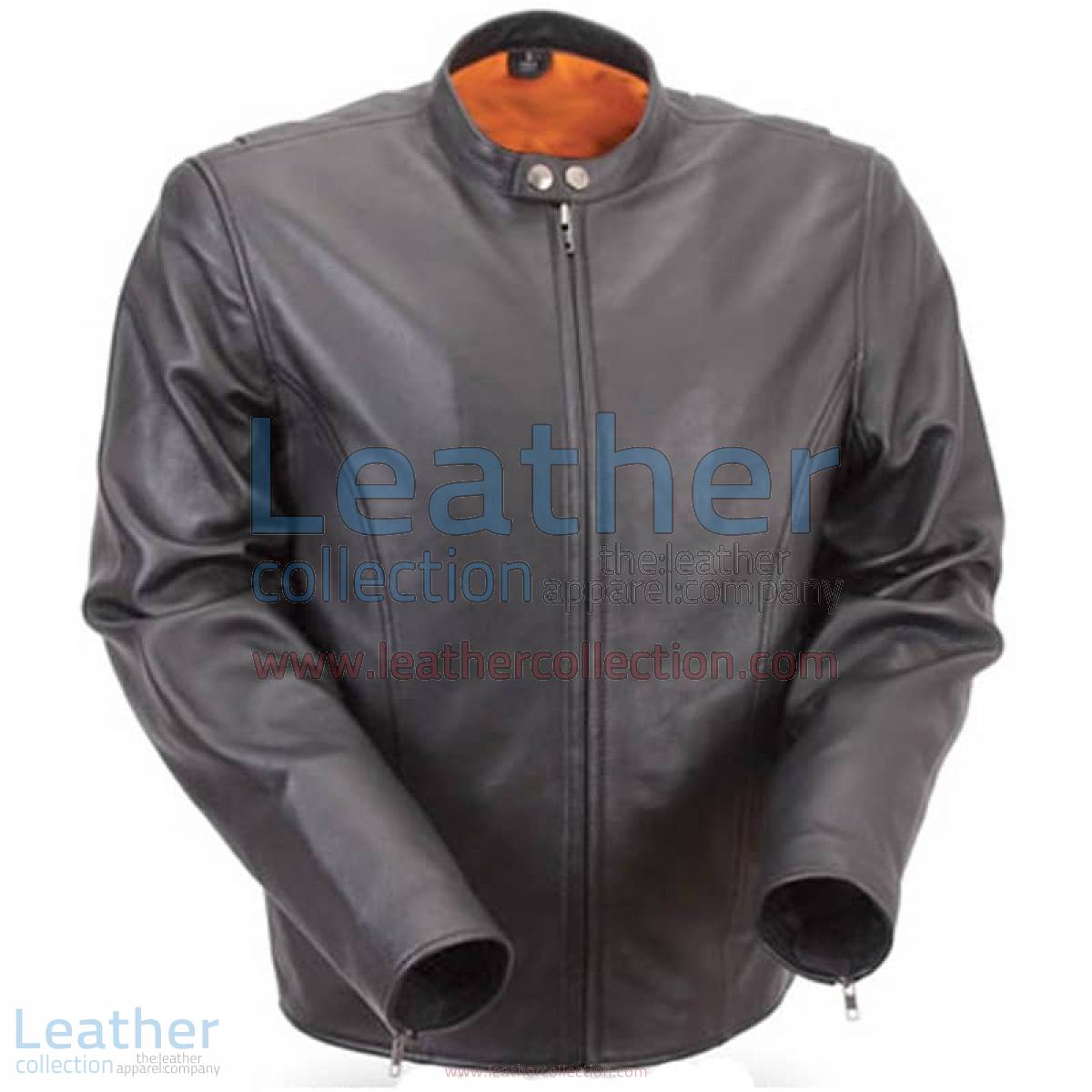 Lightweight Summer Leather Motorcycle Jacket