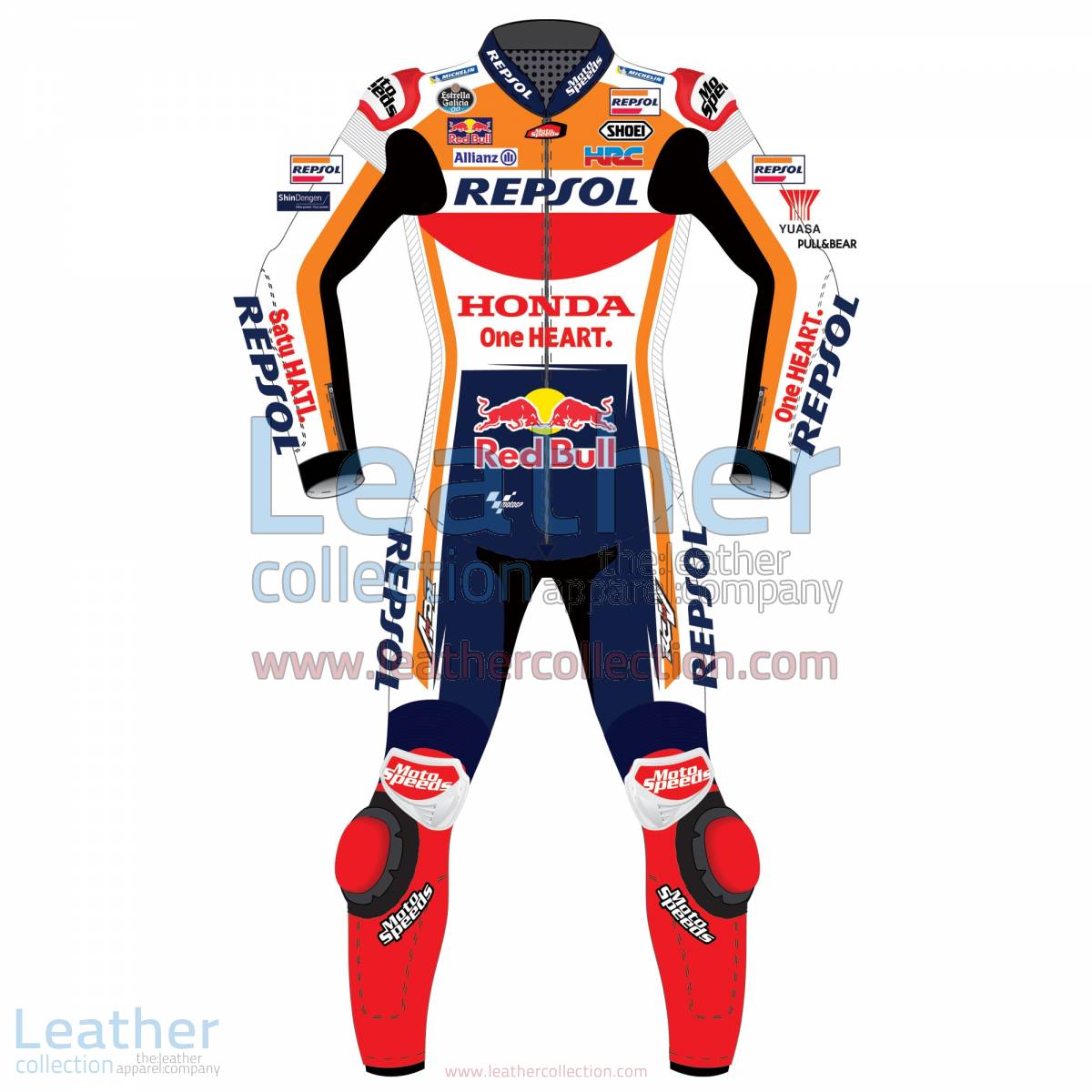 Marquez Honda Repsol MotoGP 2018 Leather Suit
