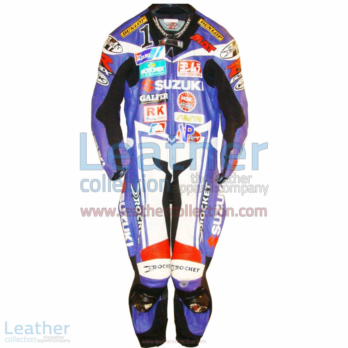 Mat Mladin Suzuki AMA 2005 Leather Suit