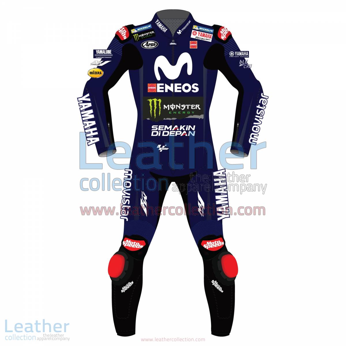 Maverick Vinales Movistar Yamaha MotoGP 2018 Suit