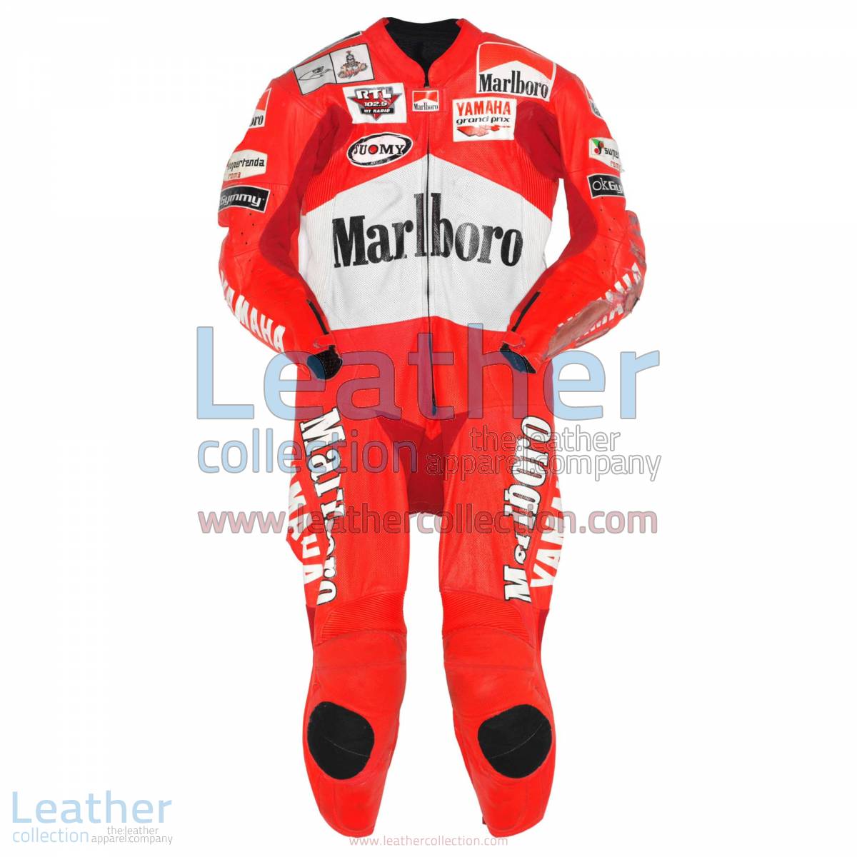 Max Biaggi Marlboro Yamaha GP 2001 Leathers