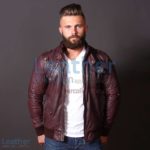 Men Boston Leather Bomber Jacket | leather bomber jacket