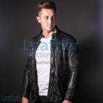 Men Fashion Ice Leather jacket | ice leather jacket