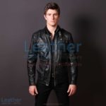 Men Leather Fashion Rockwell Jacket | rockwell jacket