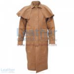 Men's Brown Duster Coat | men's duster coat