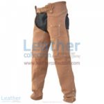 Men's Leather Riding Braided Chaps | leather riding chaps