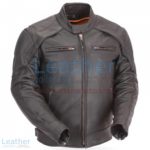 Motorcycle Reflective Piping & Vented Jacket | piping jacket