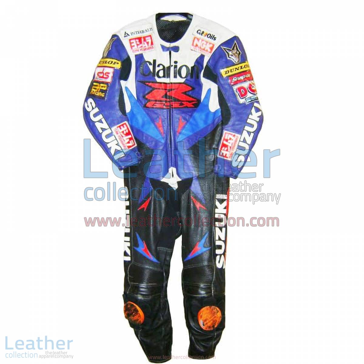 Niall Mackenzie Suzuki 2001 BSB Leather Suit