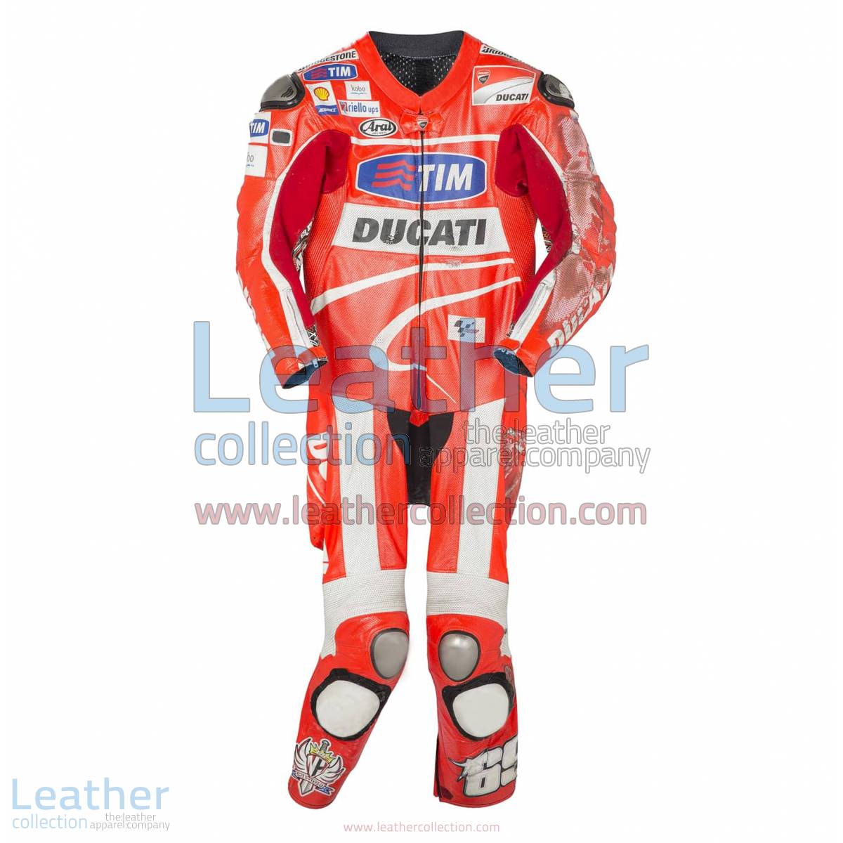 Nicky Hayden Ducati 2013 MotoGP Race Leathers