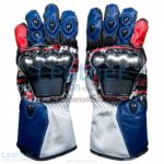 Nicky Hayden WSBK 2017 Leather Racing Gloves | Nicky Hayden WSBK 2017 leather racing gloves