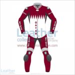 Qatar Flag Motorbike Race Suit | motorcycle race suit