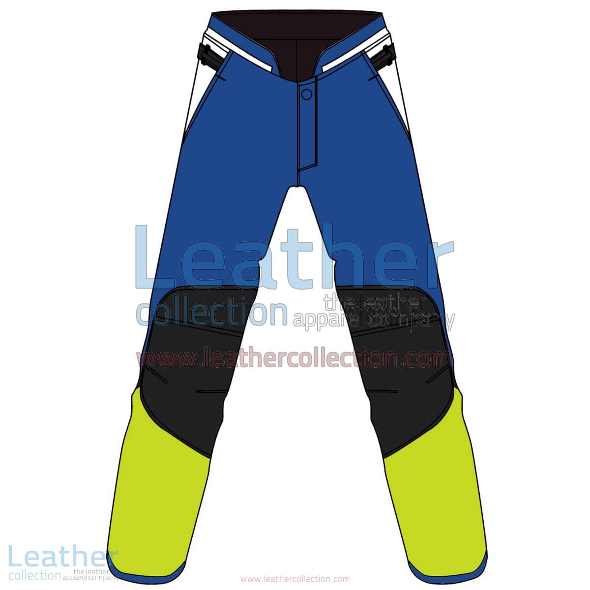 Quad Color Motorbike Leather Pant For Women
