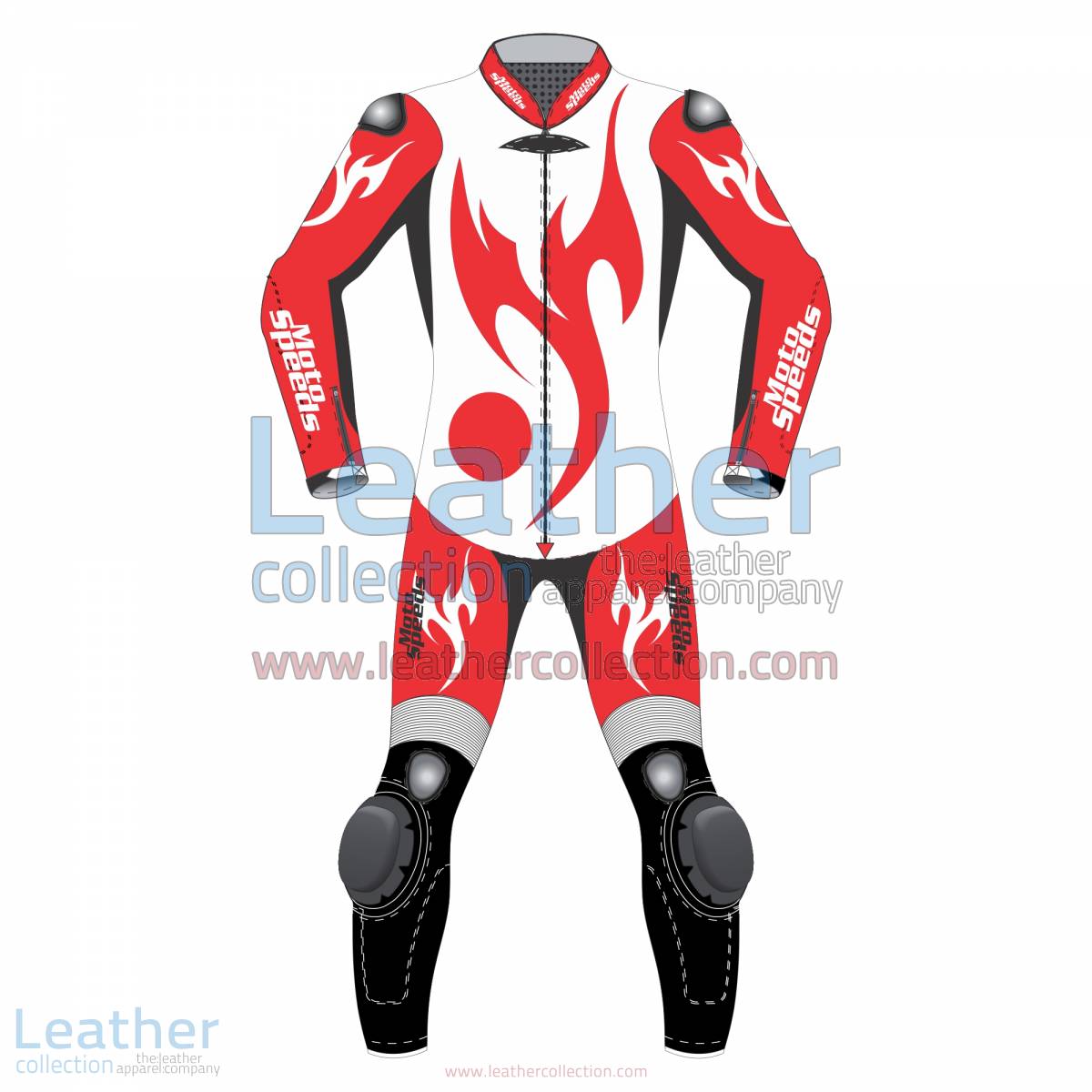 Red Eagle Motorcycle Racing Leathers