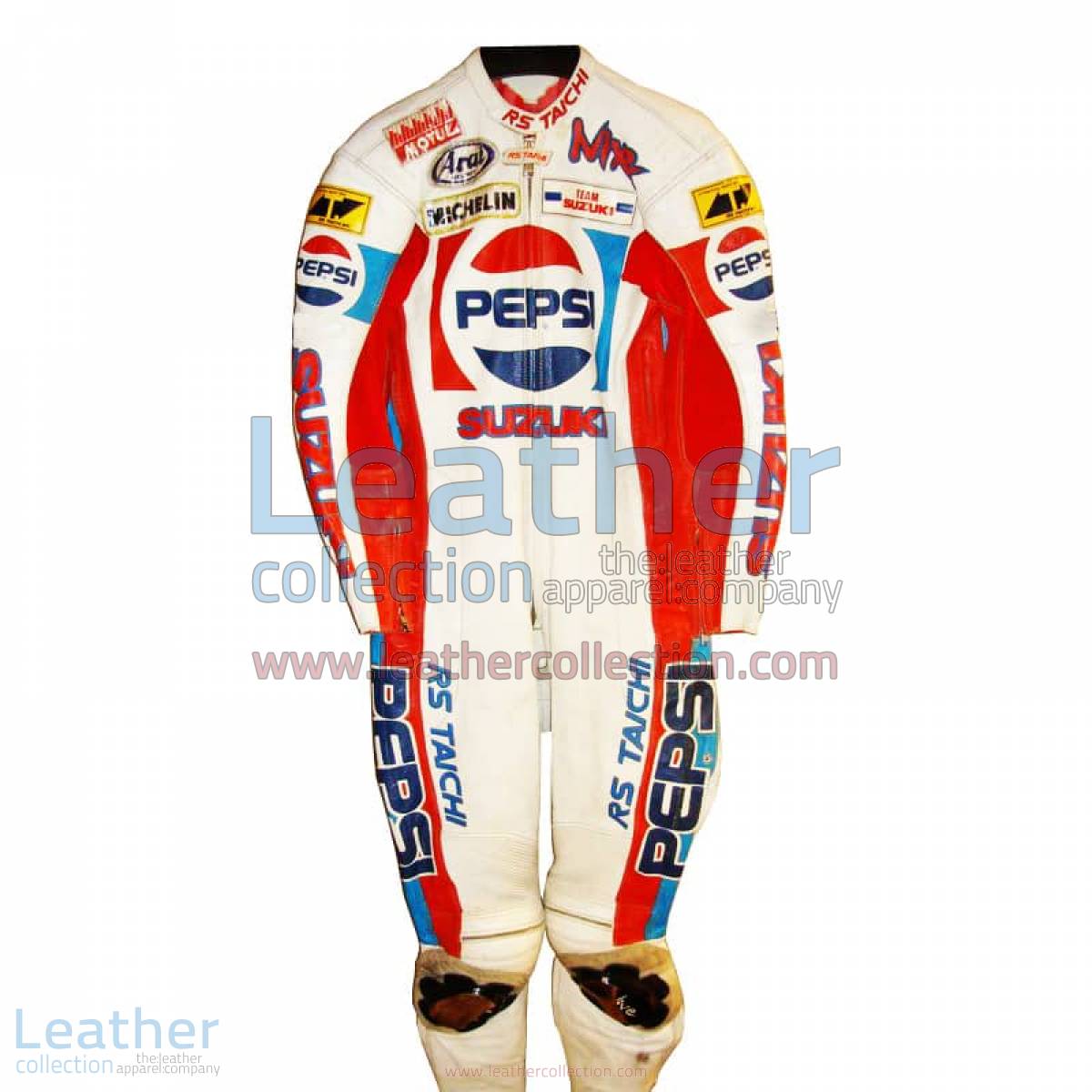 Rob McElnea Pepsi Suzuki GP 1988 Racing Leathers