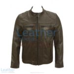 Saddle Shoulder Antique Leather Jacket | antique leather jacket