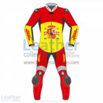 Spain Rounded Flag Race Suit | race suit