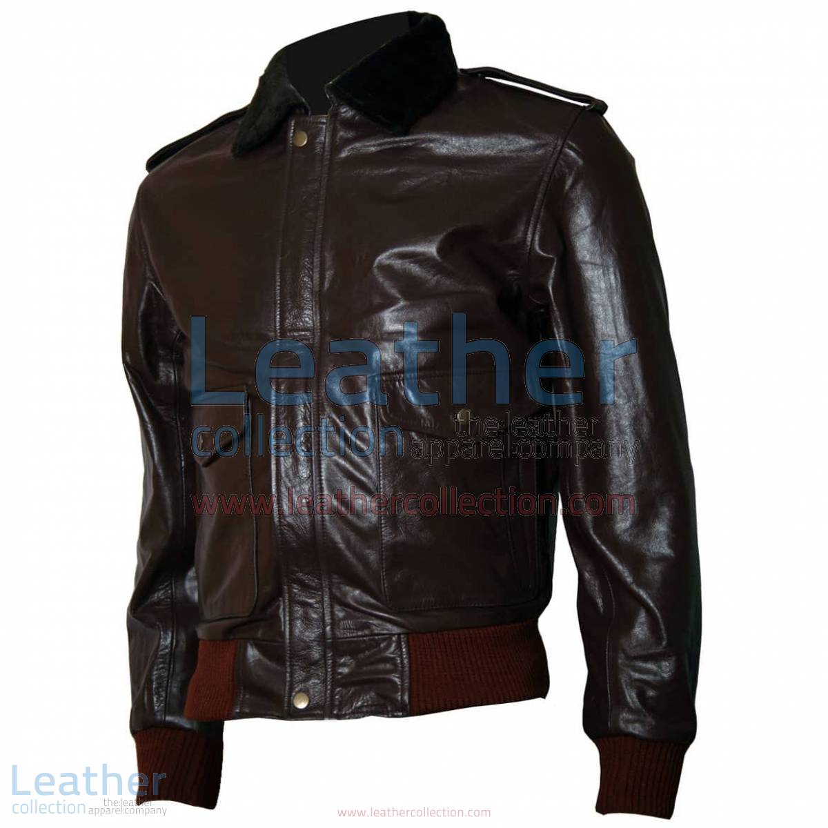 The Thing R. J. MacReady Brown Leather Jacket