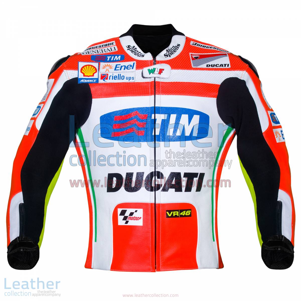 Valentino Rossi Ducati Corse Leather Jacket