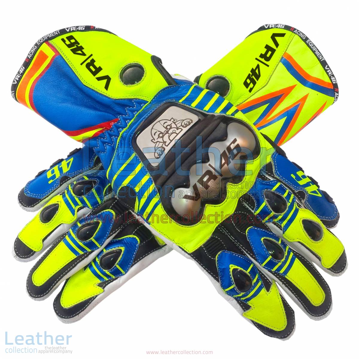 Valentino Rossi MotoGP 2015 Race Gloves