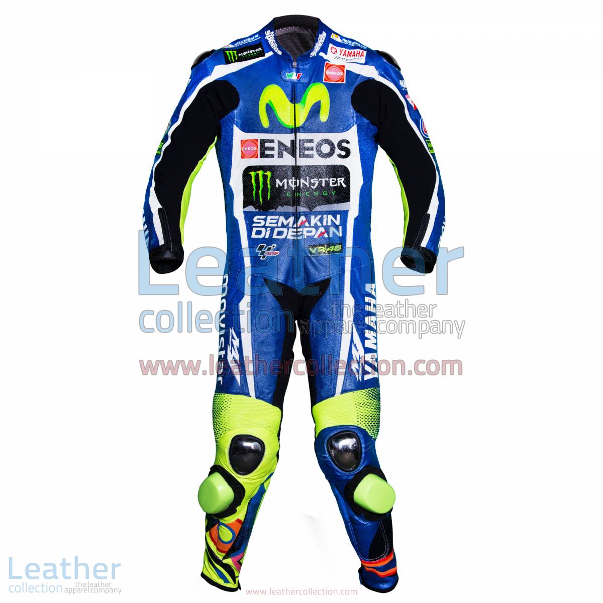 Valentino Rossi Movistar Yamaha Le Mans MotoGP 2016 Suit