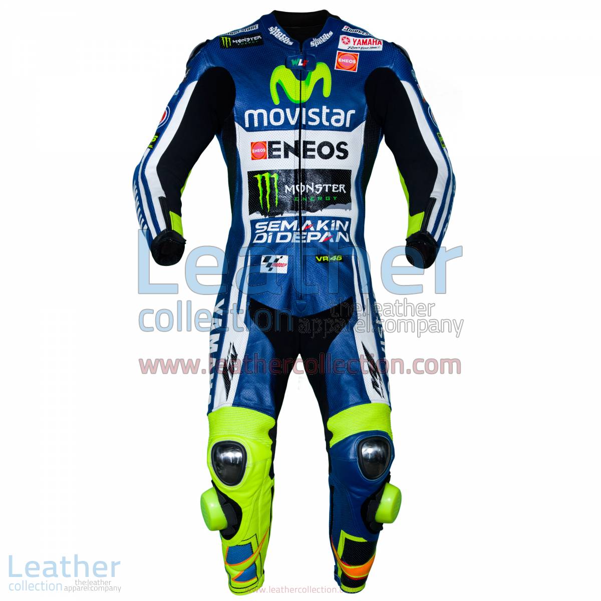 Valentino Rossi Movistar Yamaha M1 MotoGP Leathers