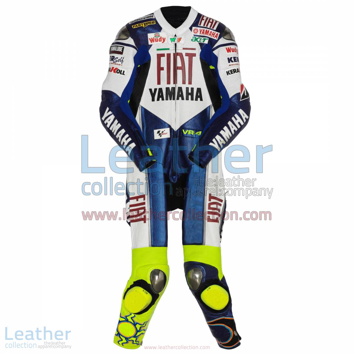 Valentino Rossi Yamaha Fiat MotoGP 2008 Racing Suit