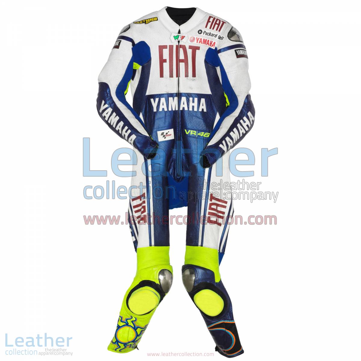 Valentino Rossi Yamaha Fiat MotoGP 2009 Suit