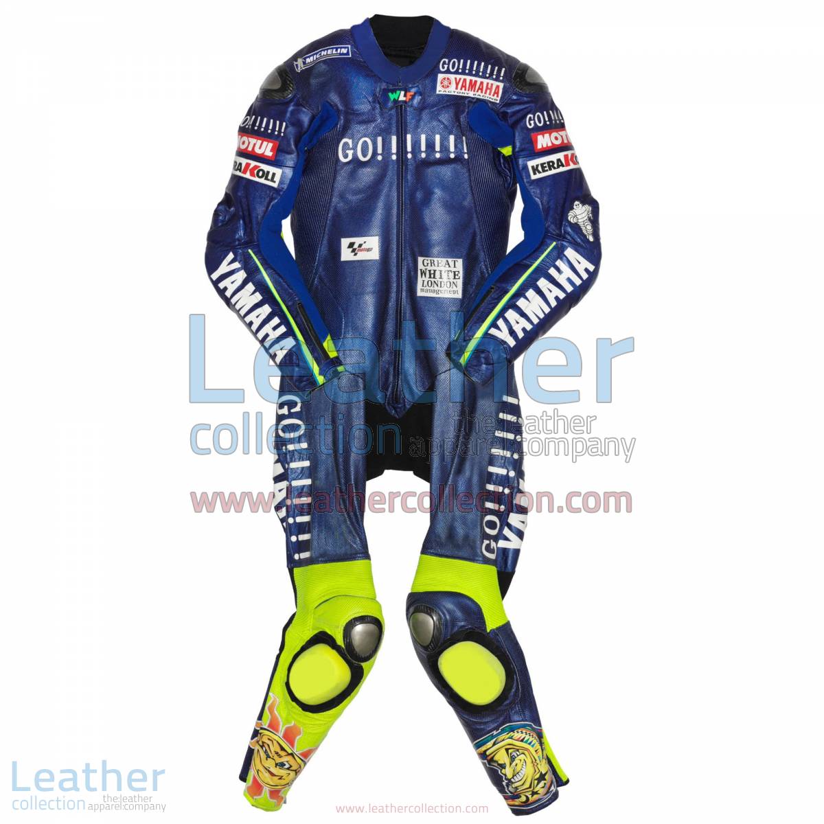 Valentino Rossi Yamaha MotoGP 2004 Race Suit