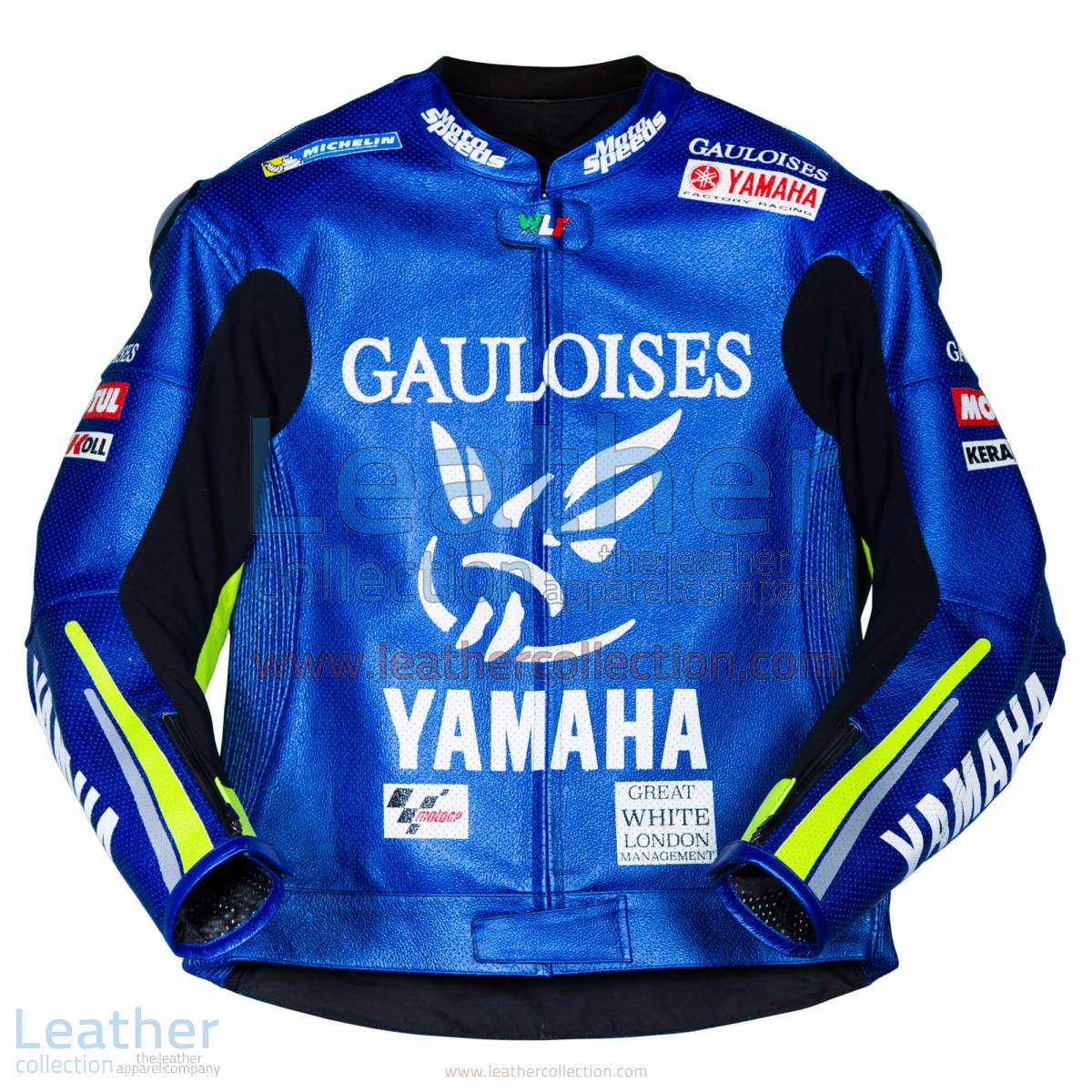 Valentino Rossi Yamaha MotoGP 2005 Leather Jacket